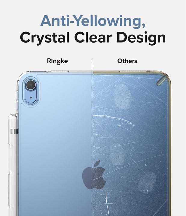 Produktbild Ringke Case for iPad 10th 2022 FUSION COMBO w OUTSTANDING* CLEAR (LIGHT GRAY 1P) (Apple iPad 2022 (10. Gen))