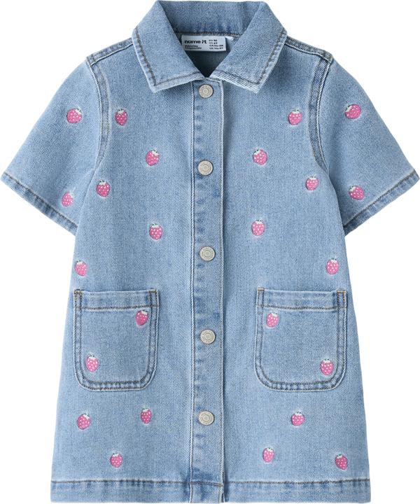 Produktbild Name it Besticktes Denim Kleid (98)