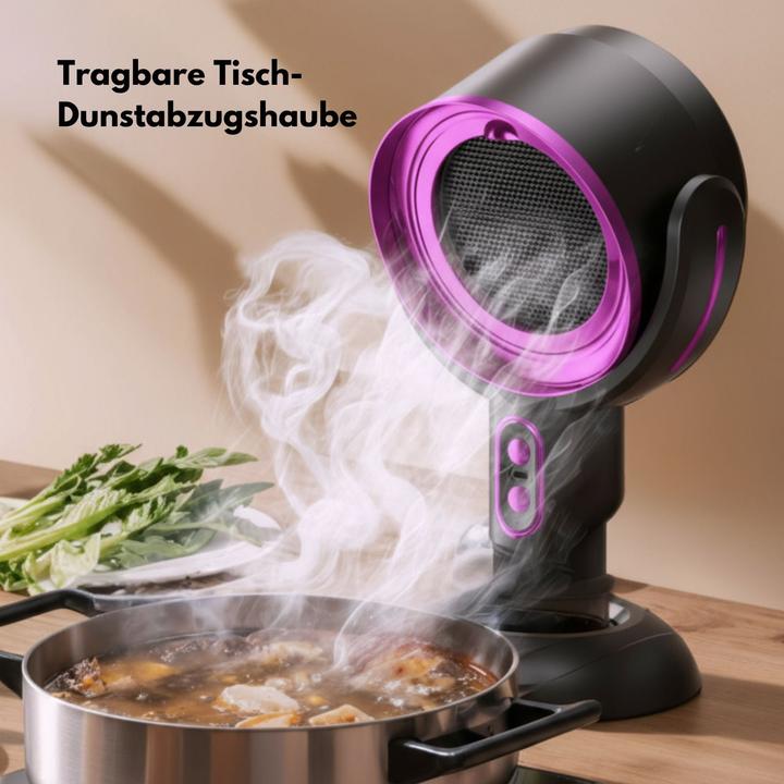 Produktbild Hermex Luftreiniger für den Tisch USB-Rauchabzug Rauchfilter Ölfilter