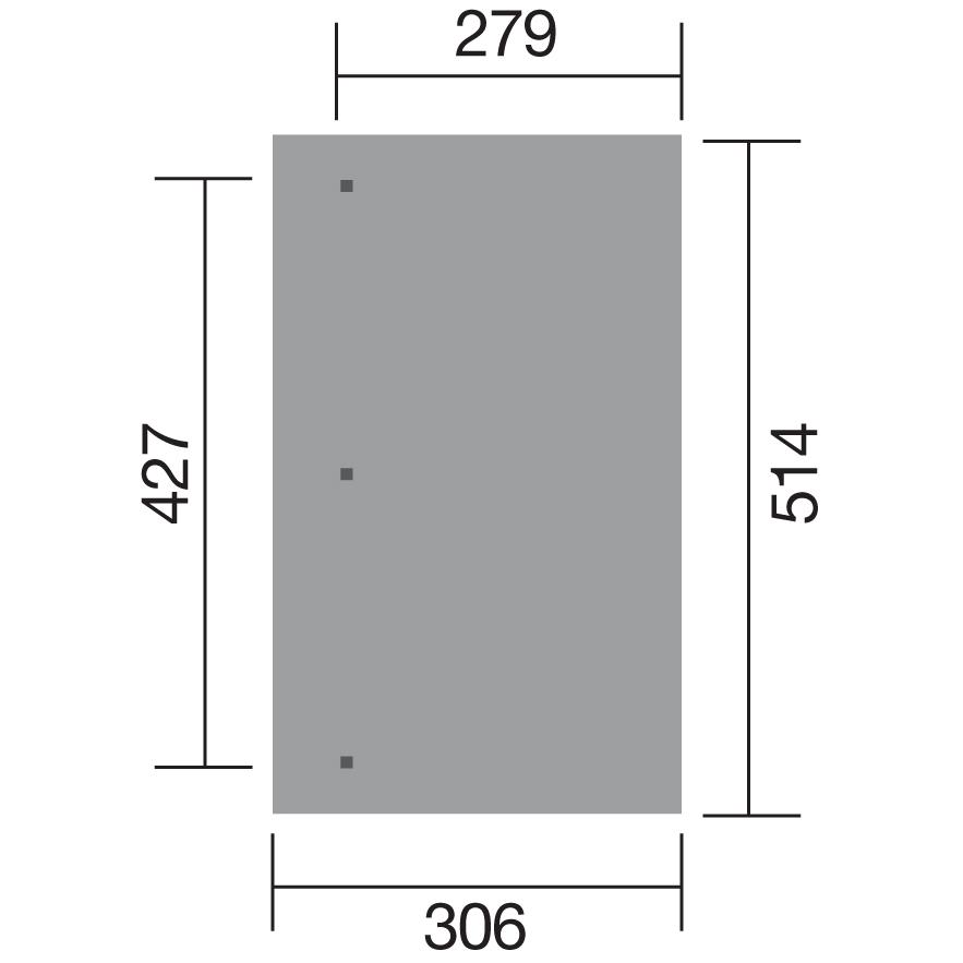 Thumbnail - Weka Holzbau, Überdachung, Terrassenüberdachung 671 Gr.4