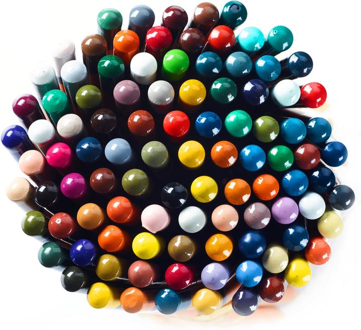 Actual product image Derwent Lightfast coloured pencils, 4 mm, multicoloured, 100 pieces (100 x)