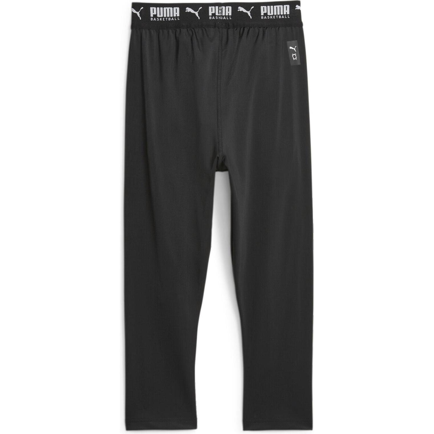 Puma, Herren, Tights, Hoops Team 3/4 Tight Baselayer (S), Schwarz, S