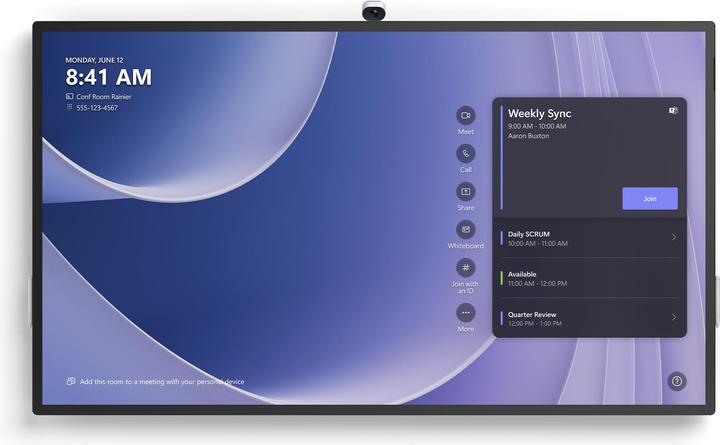 Image du produit Microsoft Surface Hub 3 for business (3840 x 2160 pixels, 85")