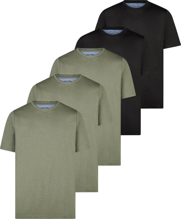 Produktbild Redmond 5er Pack Basic T-Shirt (M)