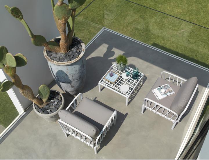 Actual product image Nardi Komodo Tavolino Vetro