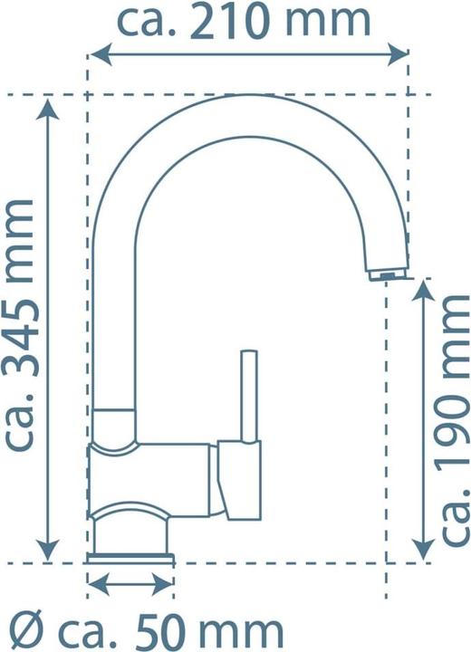 Produktbild Eisl FUTURA C Spültischarmatur