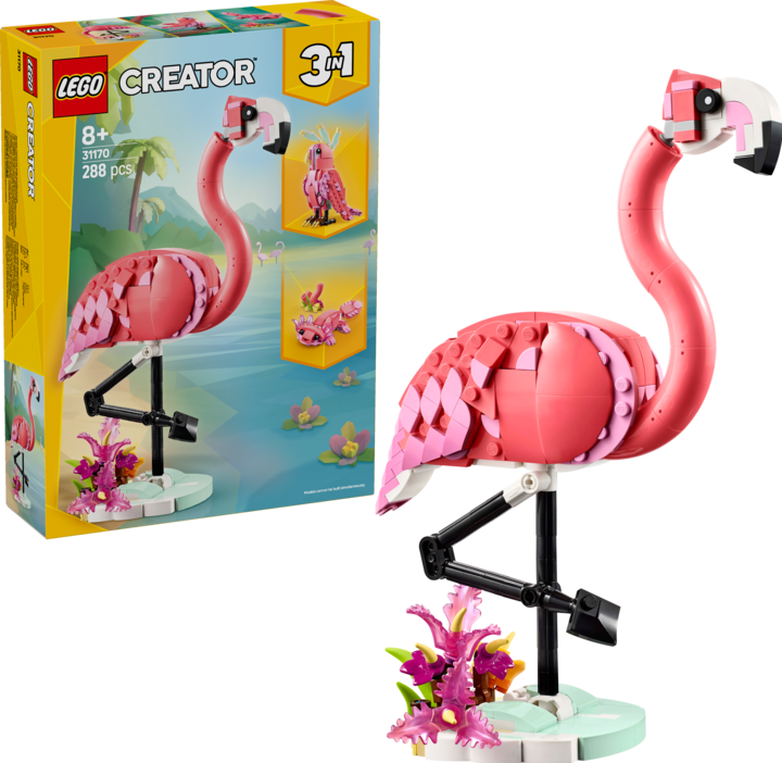 Immagine prodotto LEGO Wilde Tiere: Rosa Flamingo (31170, LEGO Creator Expert)