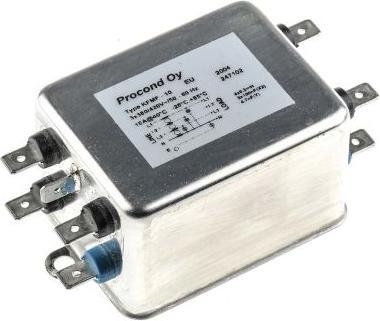 Produktbild RS PRO Netzfilter 10 A dreiphasig