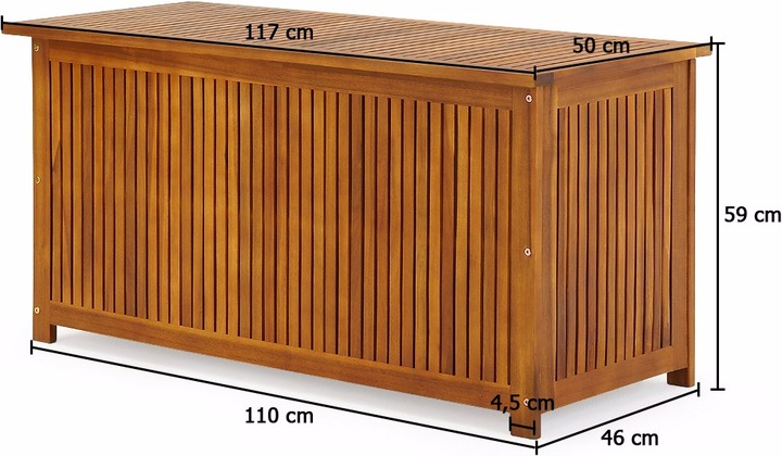 Actual product image Casaria Support box