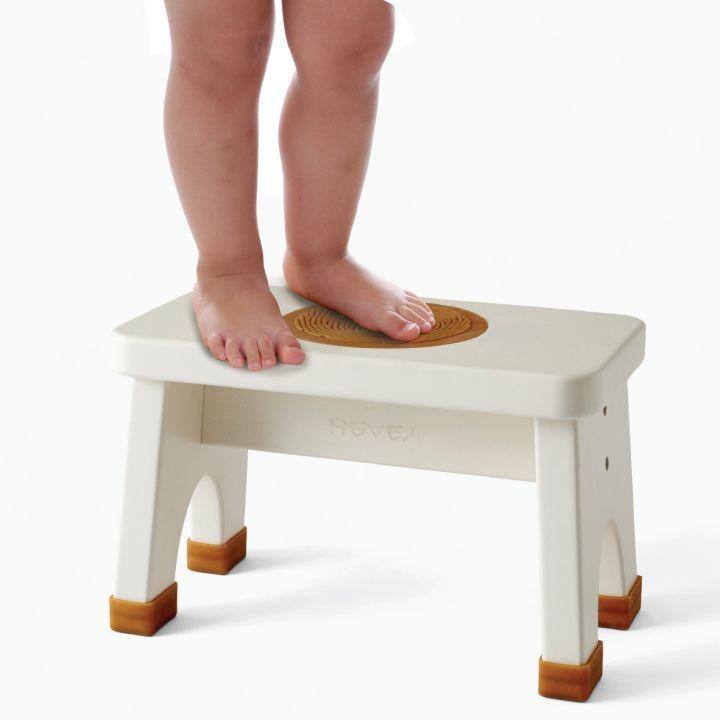 Immagine prodotto Hevea Rubberwood Stool Marshmallow White (Divano per bambini)