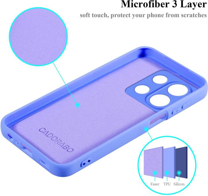 Immagine prodotto Cadorabo Custodia per Redmi Note 13 5G Global TPU con design in silicone per la protezione da liquidi (Xiaomi Redmi Note 13 5G)