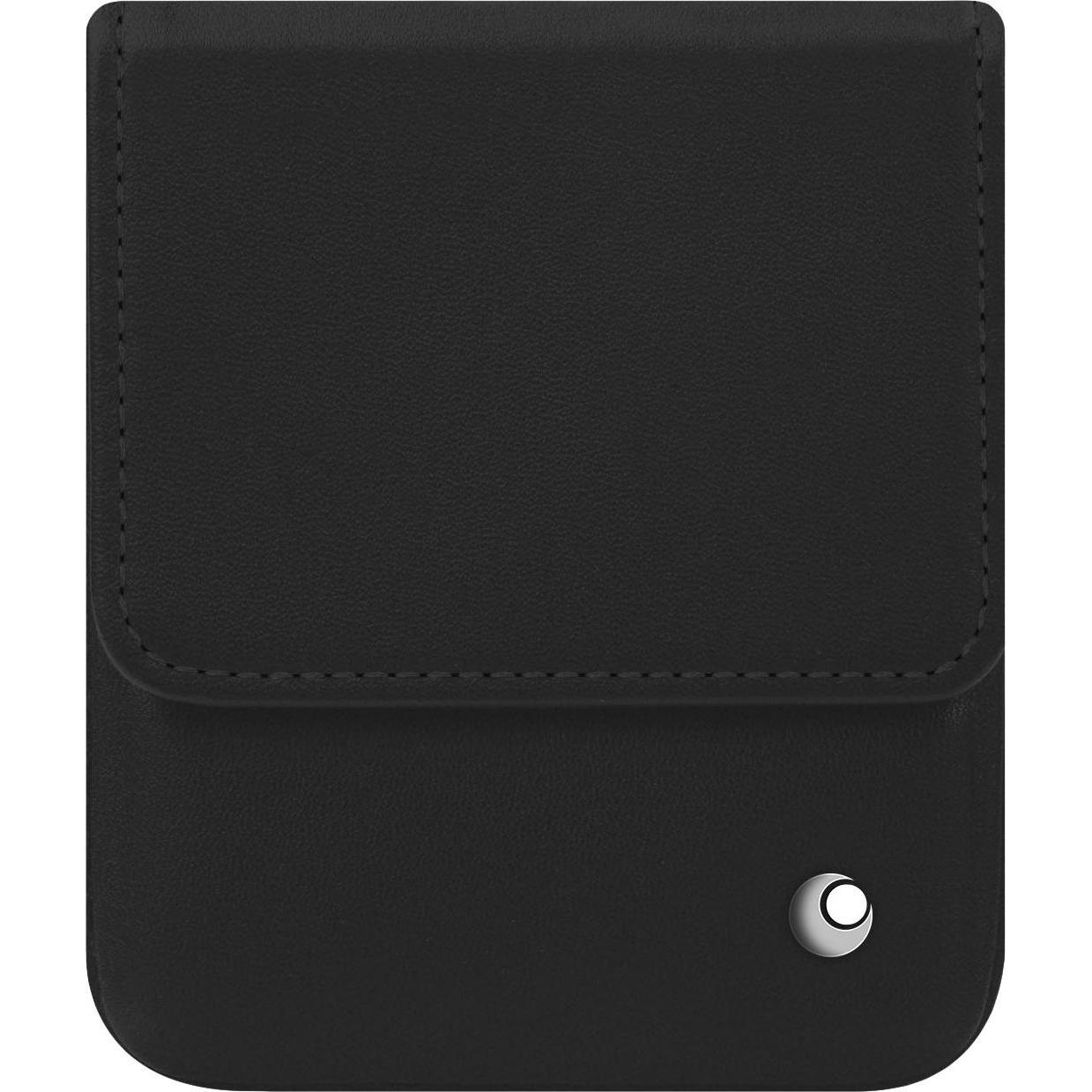 Noreve Lederschutzhülle (Samsung Galaxy Z Flip6), Smartphone Hülle, Schwarz