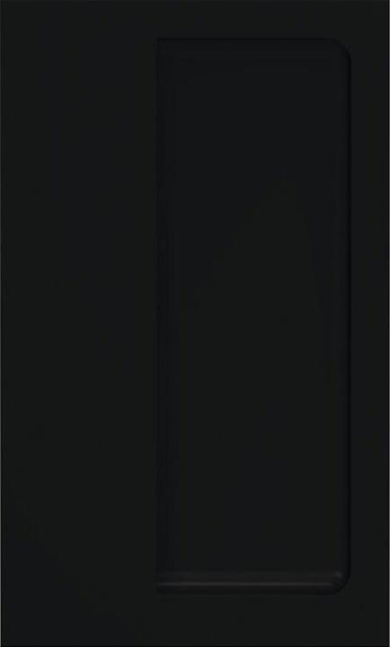 Actual product image Hewi Sliding door shell 539B Polyamide 90 deep black matt rectangular Door thickness from 19 mm suitable