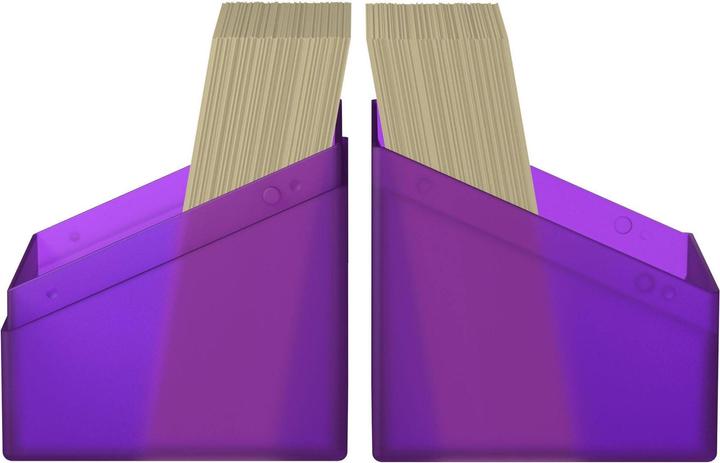 Actual product image Ultimate Guard Card Box Boulder Deck Case Standard Size 100+ Amethyst