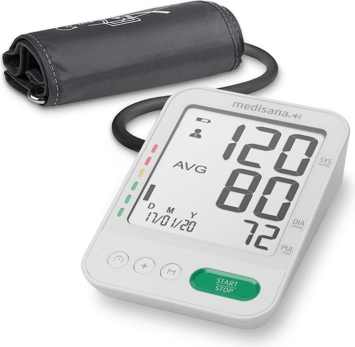 Medisana BU 586 Voice Tensiomètre à bras grand brassard 23-43 cm (Tensiomètre à bras)