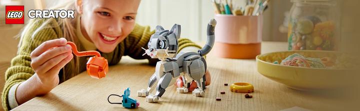 Produktbild LEGO Graue Katze (31163, LEGO Creator Expert)