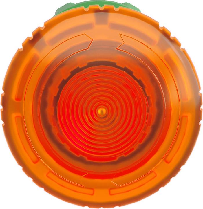 Produktbild Schneider Electric Leuchttaster Pilzkopf orange rund IP66
