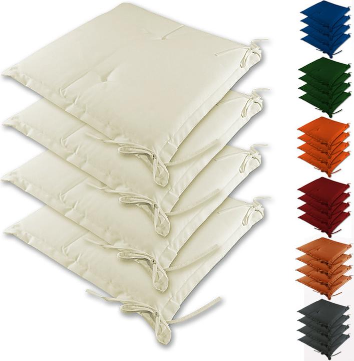 Immagine prodotto Detex Set di 4 imbottiture per sedile (41 x 37 x 5 cm)