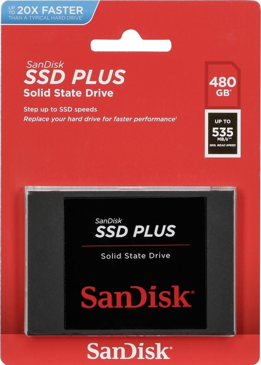 Produktbild SanDisk SSD Plus (480 GB, 2.5")
