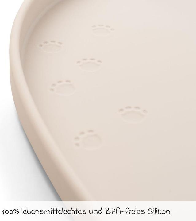 Produktbild Done by Deer Tisch-Set Silikon Elphee beige (1 Stk., 45 x 40 cm)