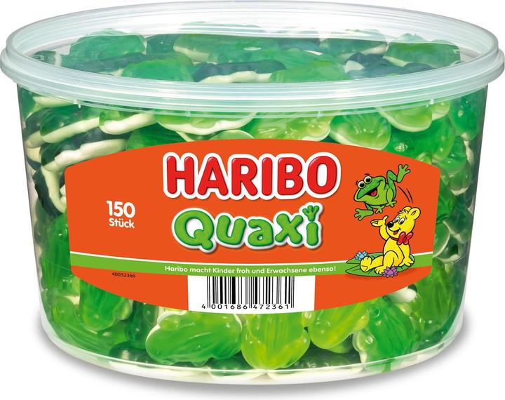 Actual product image Haribo Frogs Quaxi (150 pcs., 1050 g)
