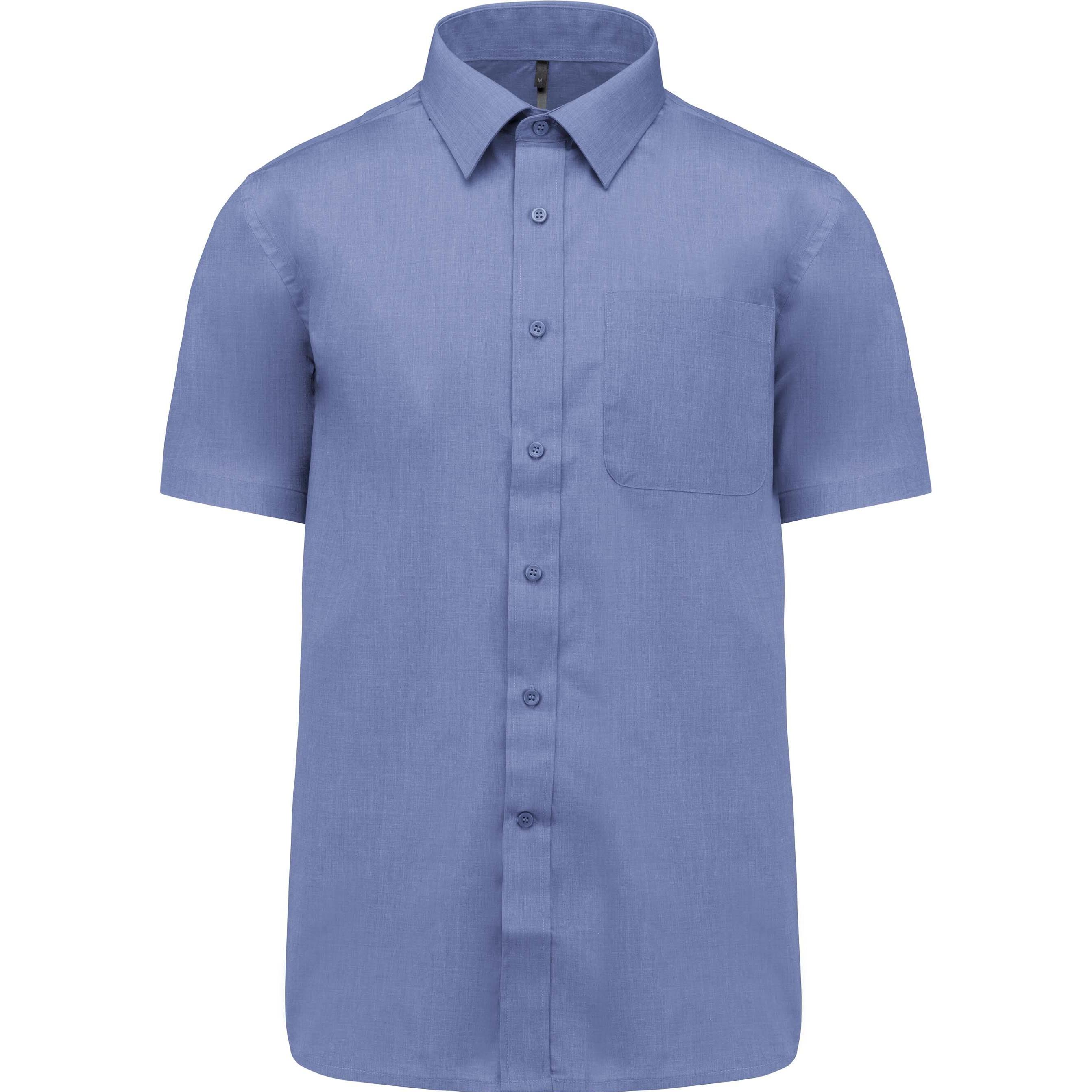 Kariban, Herren, Hemd, Aces, Blau, (6XL)