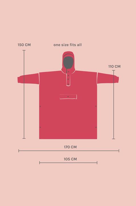 Produktbild Rainkiss Forest Poncho (One Size)