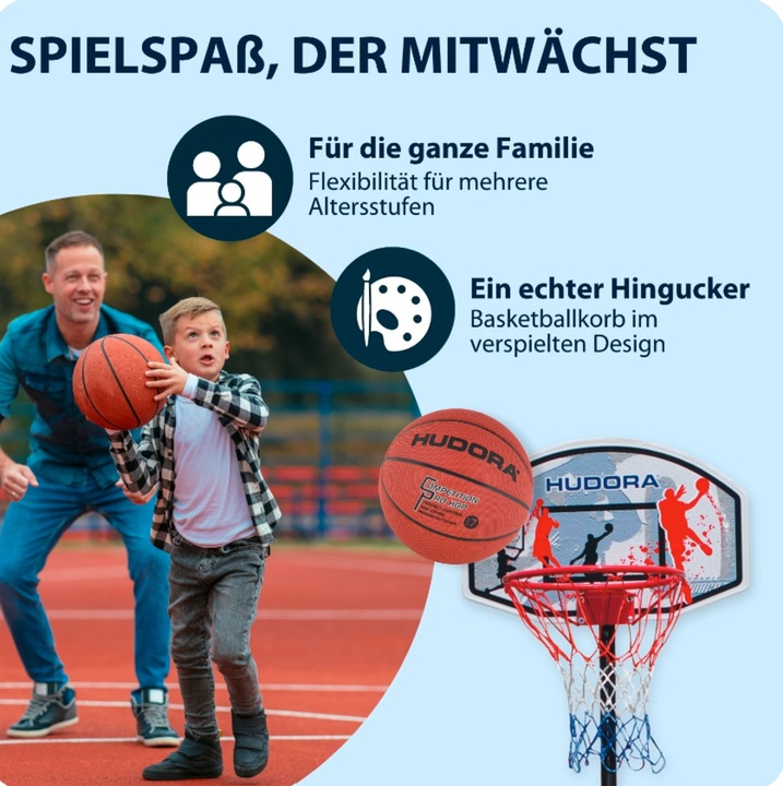 Produktbild Hudora Basketballständer All Stars