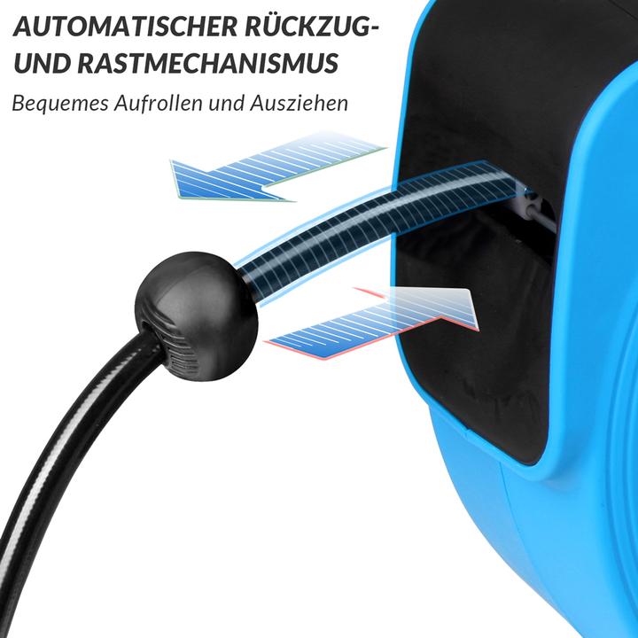 Actual product image Deuba Compressed air hose reel