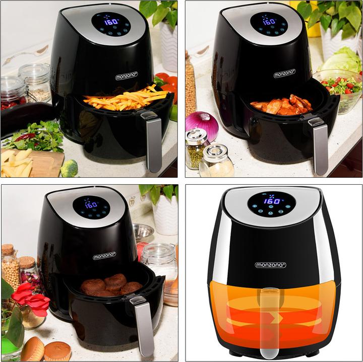Actual product image Deuba Heissluftfriteuse