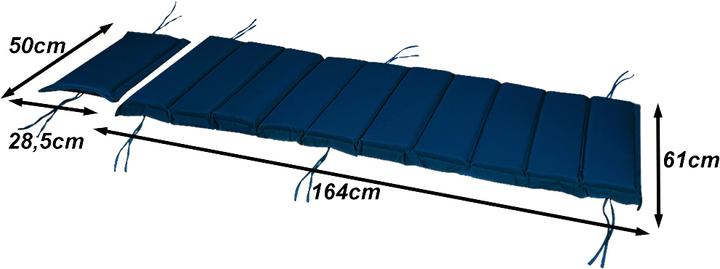 Produktbild Detex Liegenauflage (183 x 56 x 7 cm)
