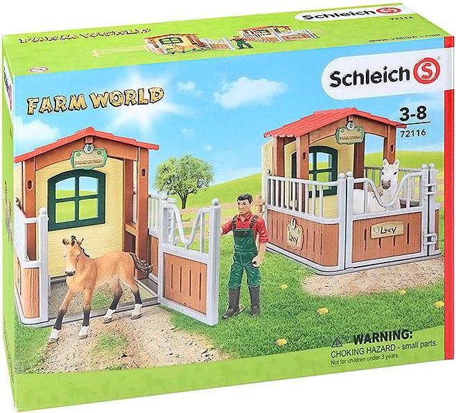 Actual product image Schleich Visit to the open stable
