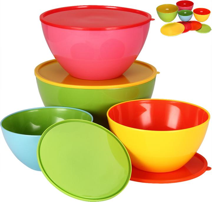 Actual product image Monzana Salad bowls (8 x)