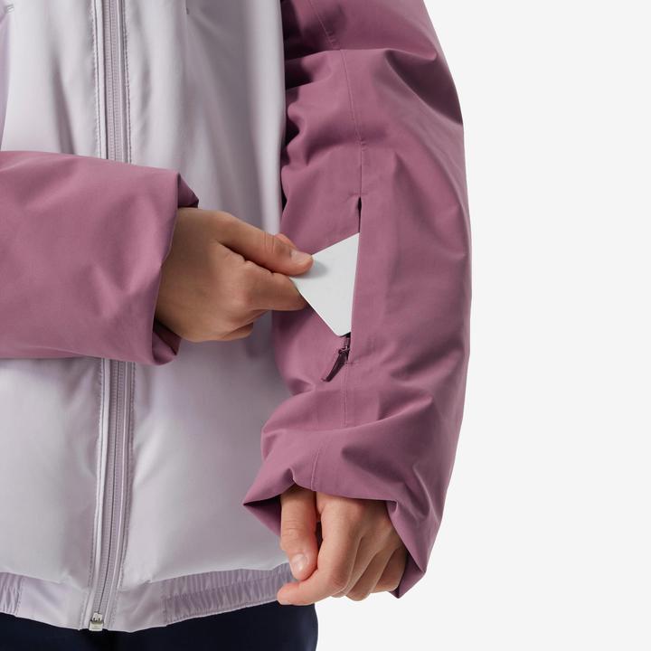 Produktbild Wedze Skijacke Kinder wattiert warm wasserdicht - Piste 500 rosa (140)