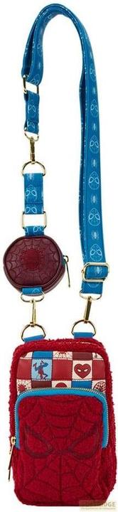 Image du produit Loungefly Marvel by sac à bandoulière avec porte-monnaie Spider-Man Cell Phone