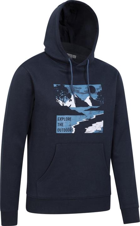 Immagine prodotto Mountain Warehouse Explore The Outdoors Felpa con Cappuccio Uomo (L)