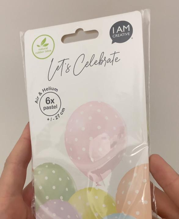 Produktbild I Am Creative Let’s Celebrate, Luftballone (6x)