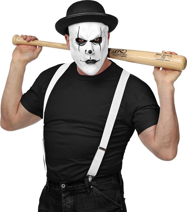 Produktbild Widmann Halbmaske Harlekin Mit Melone