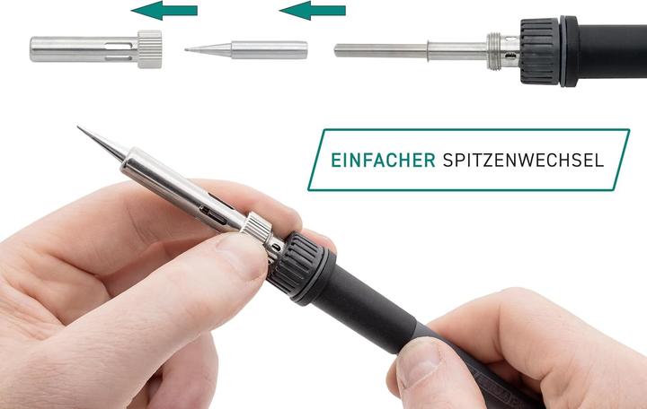 Produktbild Quick Analoge Lötstation mit Zubehör-Set