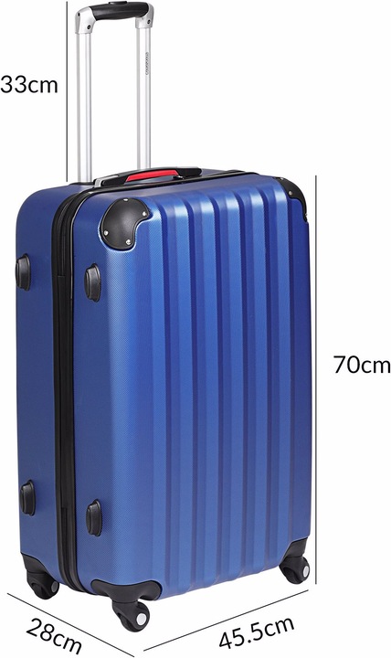 Actual product image Monzana Hard case (90 l, L (90 - 115l))