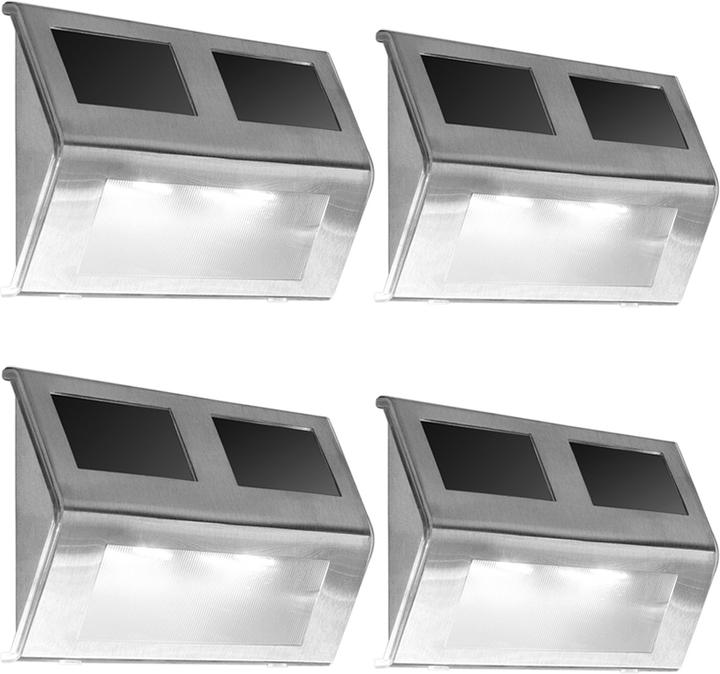 Deuba 4x applique solarI a LED (800 lm, IP65)