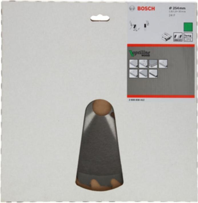 Immagine prodotto Bosch Professional Zubehör Lama per sega circolare PRO Wood, 254 x 2,8 x 30 mm