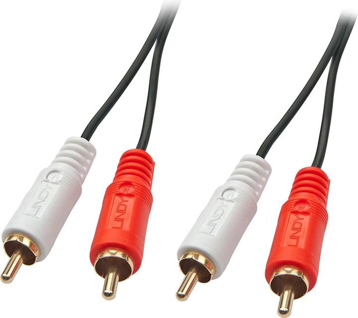 Image du produit Lindy Stéréo Cinch (1 m, RCA)