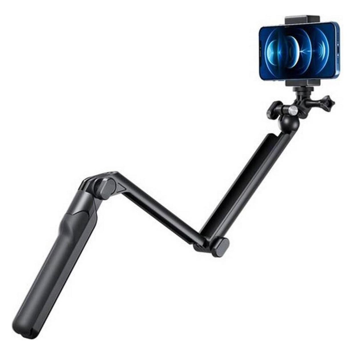 Telesin 3-Way Tripod Te-Trp-009 (Kunststoff), Stativ, Schwarz