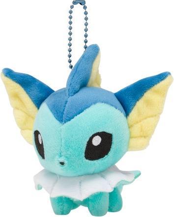 Produktbild Pokémon Vaporeon Dolls Plush Mascot Key Chain - 12,0 cm (12 cm)