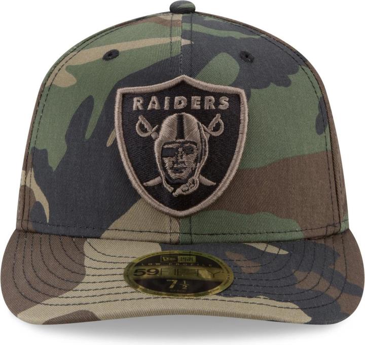 Actual product image New Era 59Fifty Low Profile Las Vegas Raiders (7 1/2)