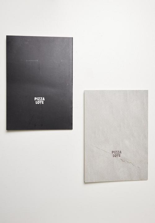 Produktbild Mister Tee Pizza Art Exercise Book 2-Pack