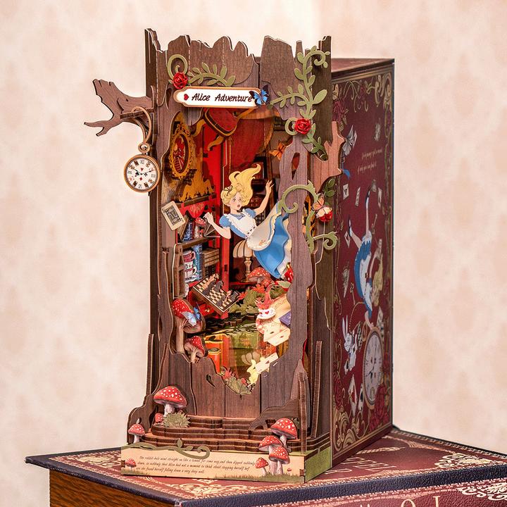 Actual product image Robotime Alice in Wonderland
