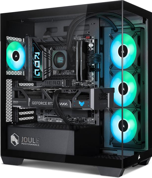 Actual product image Joule Performance High End Gaming PC RTX5080 I9 64GB 2TB L1138103 (Intel Core i9-14900KF, 64 GB, 2000 GB, GeForce RTX 5080)