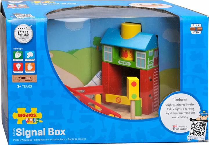 Produktbild Bigjigs Rail Signalhaus Für Holzeisenbahn